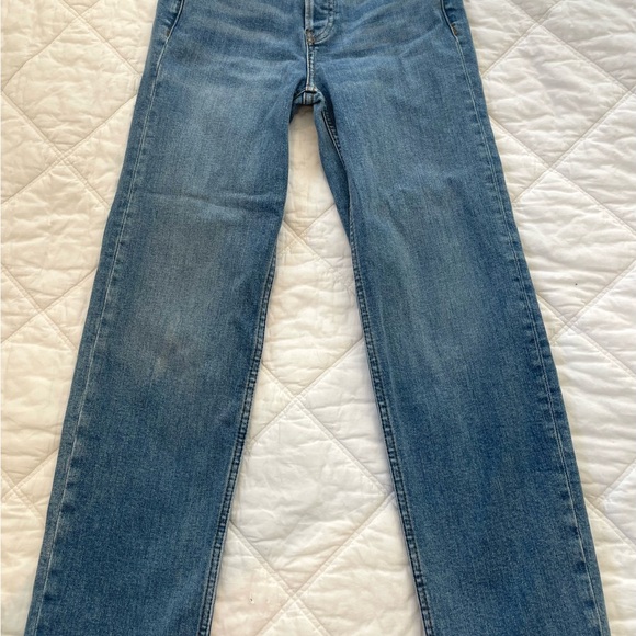Re/Done High Rise Women's Jeans - Blue size 24 - Picture 6 of 15